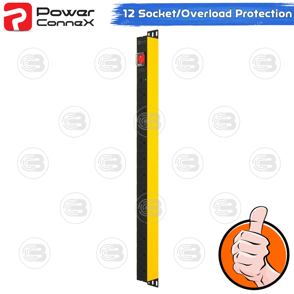 [CoolBlasterThai] PowerconneX Power plug Double Protection 12-WAY 3M (C5PVTTS-TS12)
