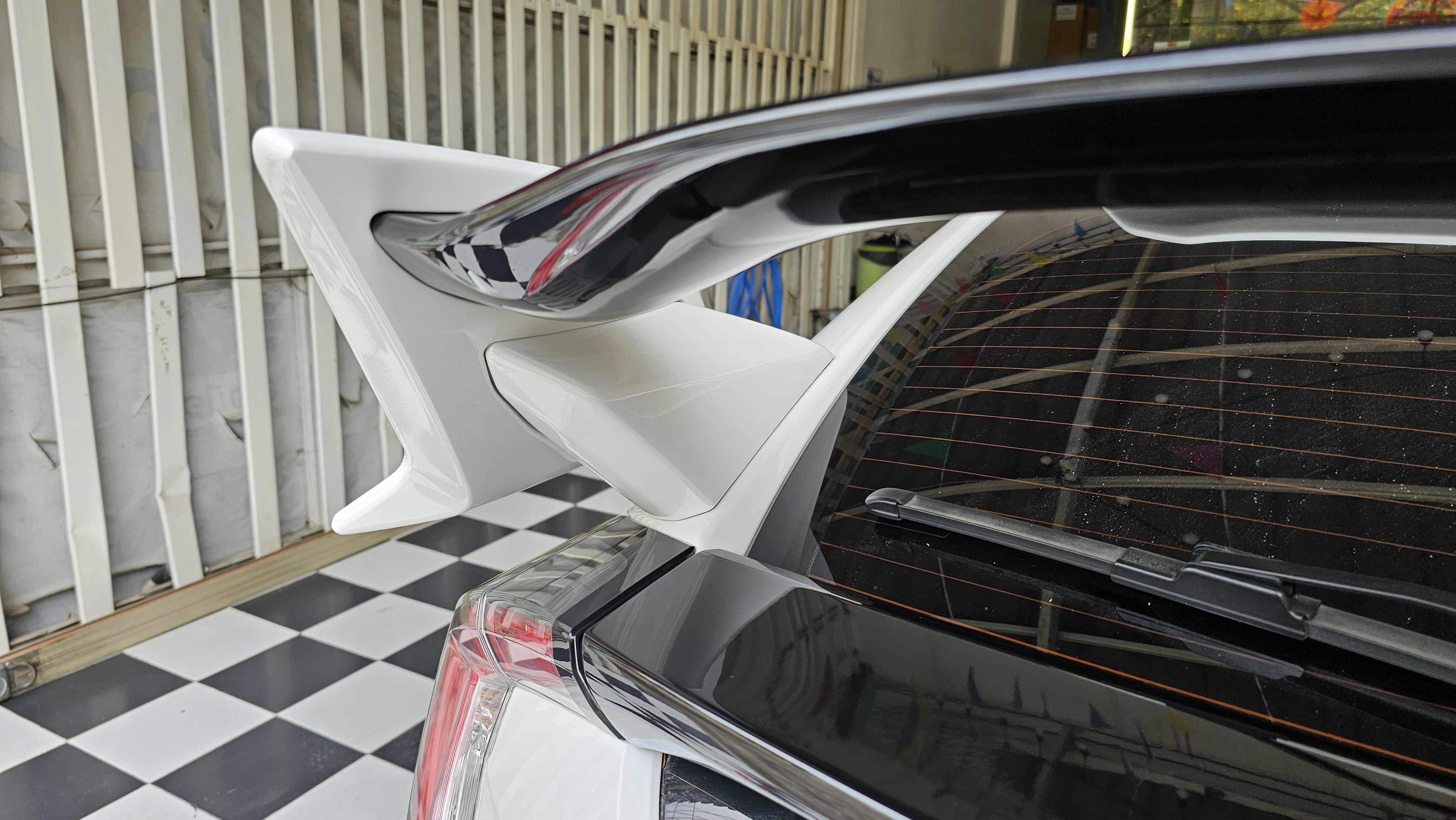 สปอยเลอร์ Spoiler Type R สำหรับ CIVIC Hatchback (FK7) Scale 1:1