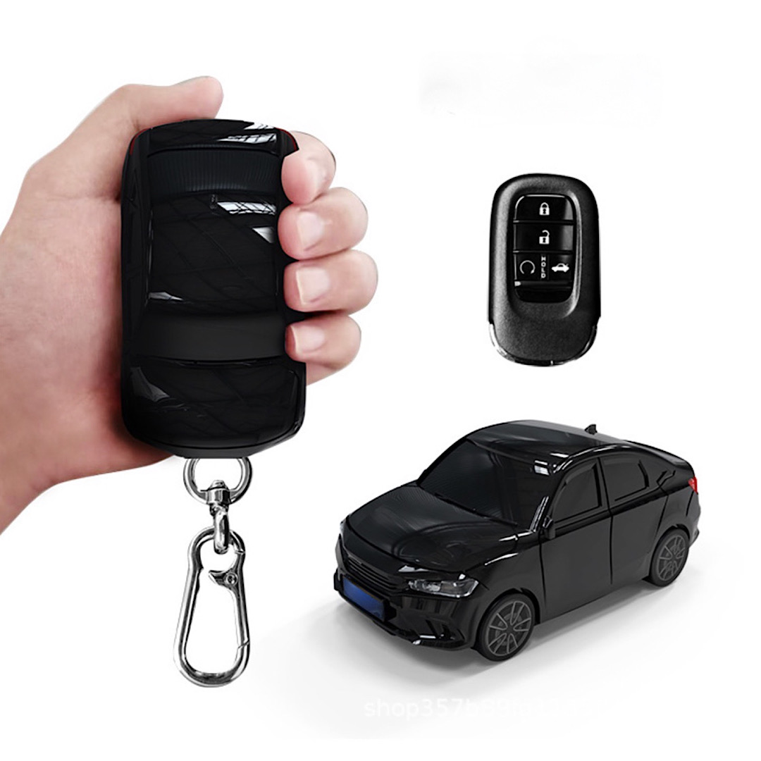 เคสกุญแจ Key Case โมเดลรถ Honda Civic FE 2022-2027 มีไฟ LED