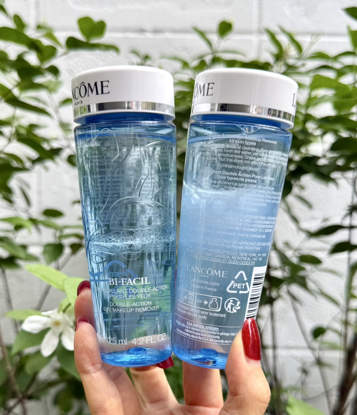 Lancome Bi-Facil 125ml. ทำความสะอาดรอบดวงตาและริมฝีปาก (1ขวด)