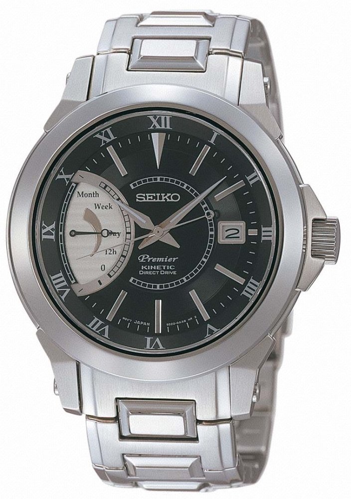 Seiko นาฬิกาผู้ชาย รุ่น SRG001P1 (สีดำ)