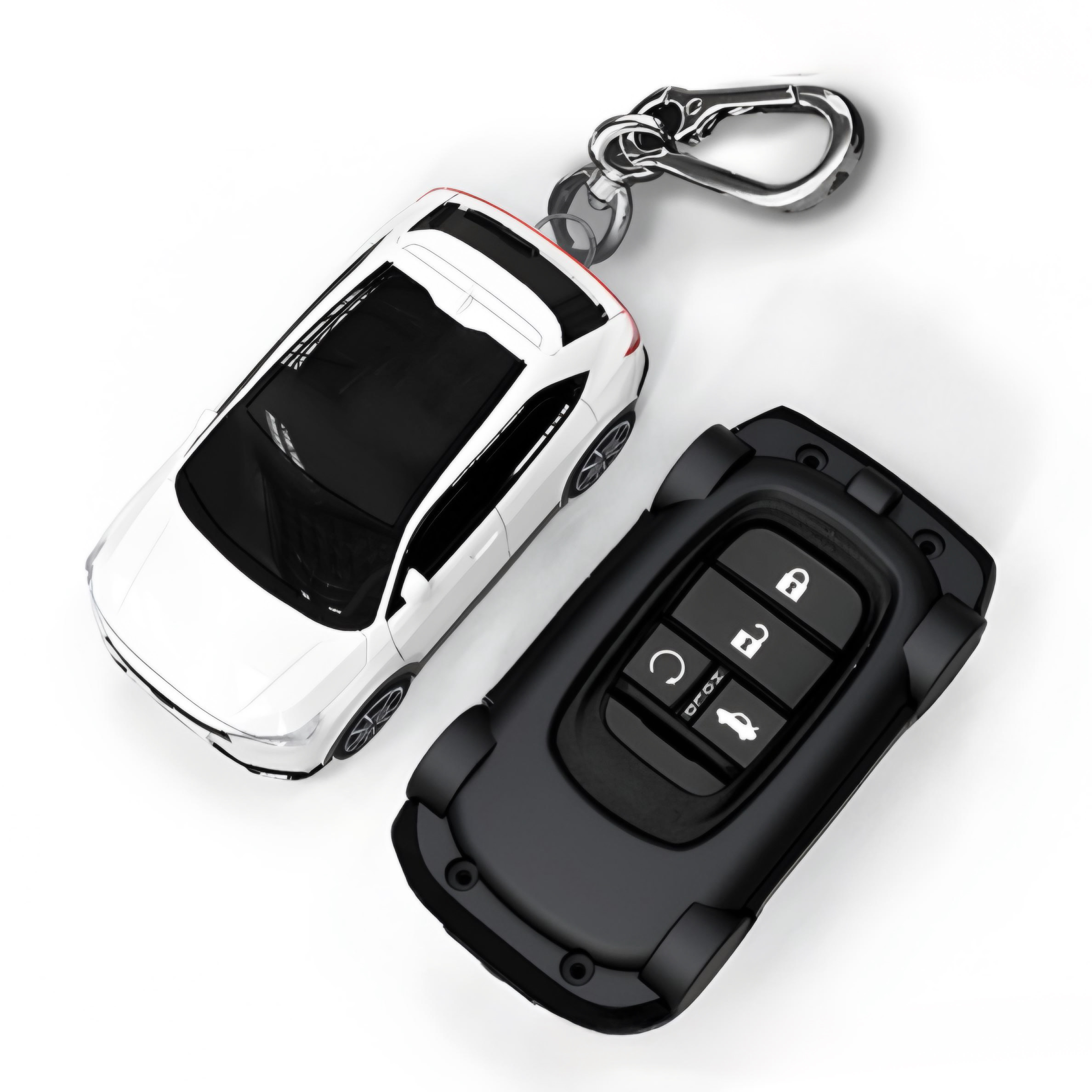 เคสกุญแจ Key Case โมเดลรถ Honda HR-V 2022-2027 มีไฟ LED