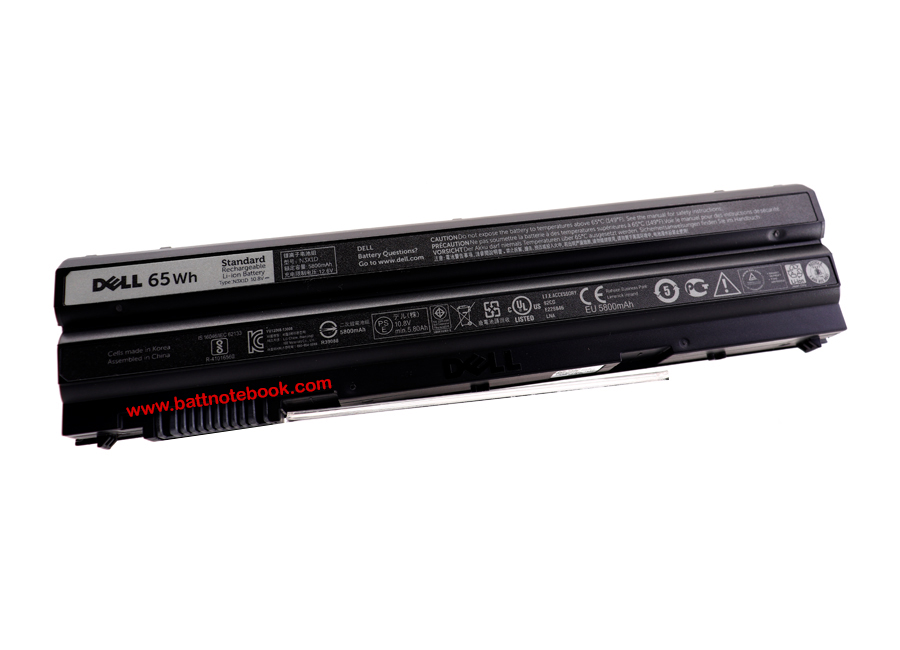 Battery DELL Latitude E6440 65Whr N3X1D แบตเตอรี่โน๊ตบุ๊ค DELL Latitude E6440 แบตแท้ ตรงรุ่น ตรงสเปค รับประกันศูนย์ Dell Thailand ราคา พิเศษ