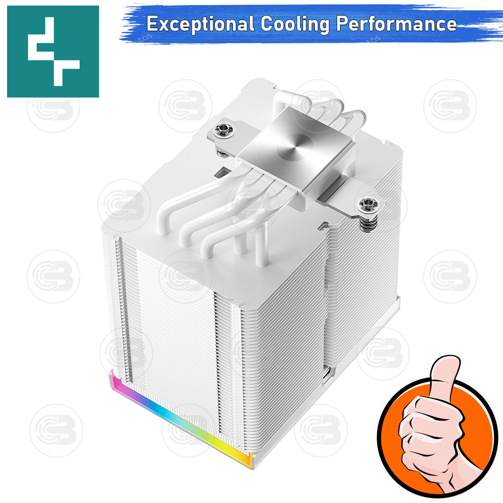 [CoolBlasterThai] DeepCool AK500 DIGITAL PRO WHITE CPU Cooler (LGA1851/AM5 Ready)