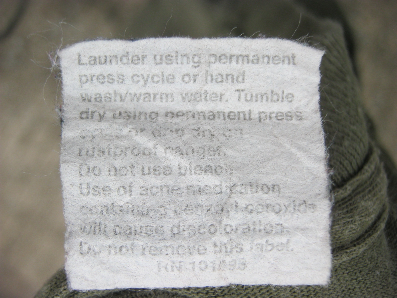 เสื้อยืดทหารสหรัฐ OG-107