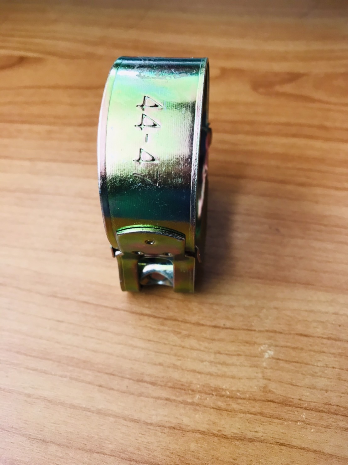 เข็มขัดรัดท่อชุบซิงค์ ปลอกรัดชุบซิงค์ 44-47 มม.#4447