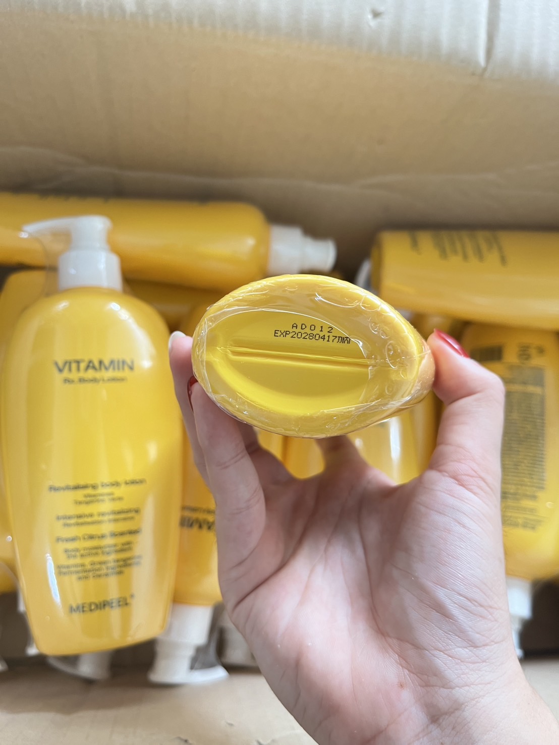 Medi-Peel Vitamin Body Lotion ขนาด 400ml. โลชั่นวิตามินซีเข้มข้น (1ขวด)