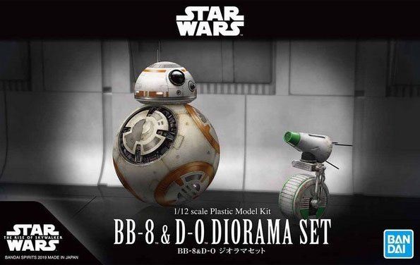1/12 BB-8 & D-O Diorama Set BANDAI - Star Wars