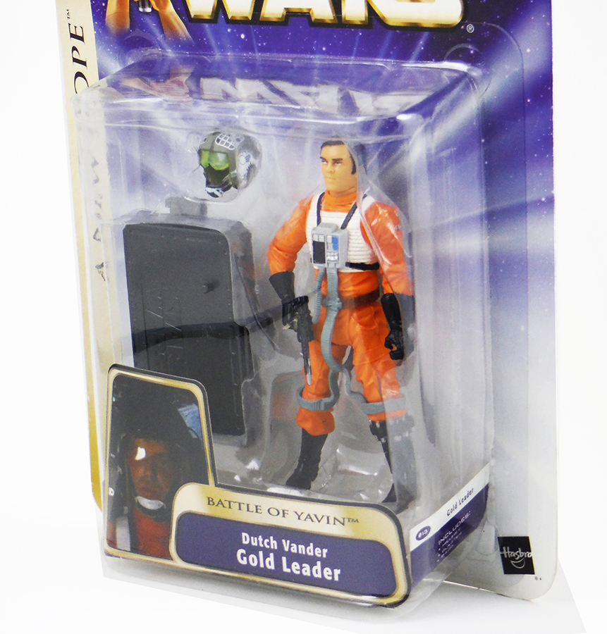 Gold Leader Dutch Vander - Star Wars Hasbro SAGA Series (2004 Toys)