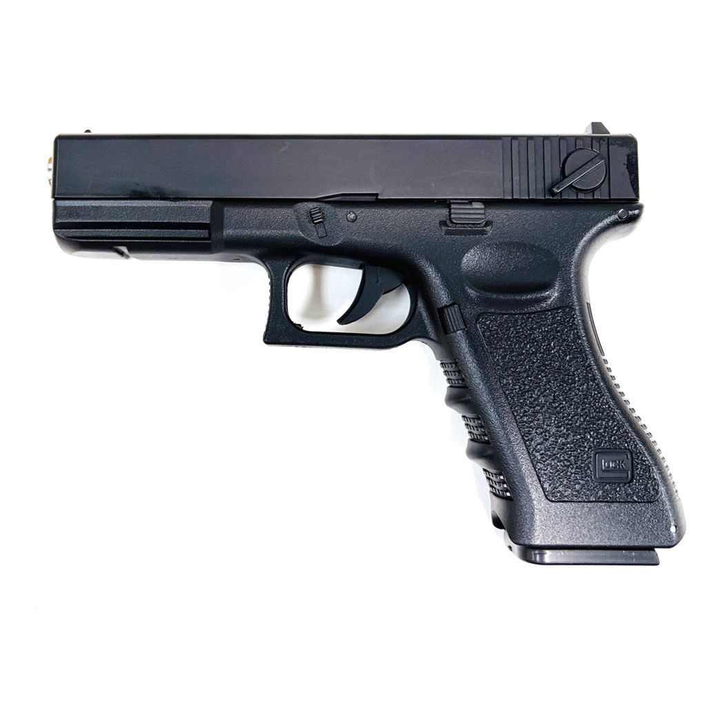 ปืนอัดลมสั้น รุ่น Glock18 ระบบชักยิงทีละนัด