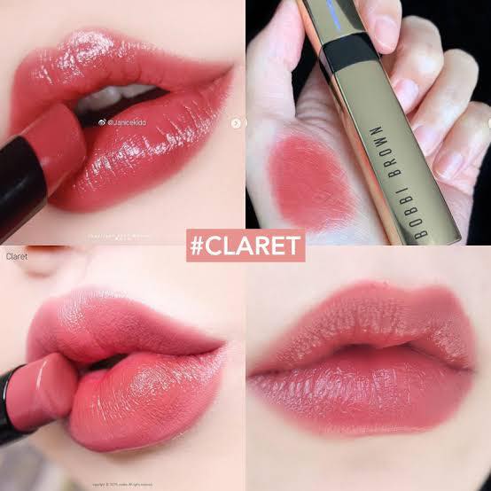 Bobbi Brown Luxe Matte Lip Color 0.8g สี 4 Claret ของแท้ ขนาดทดลอง