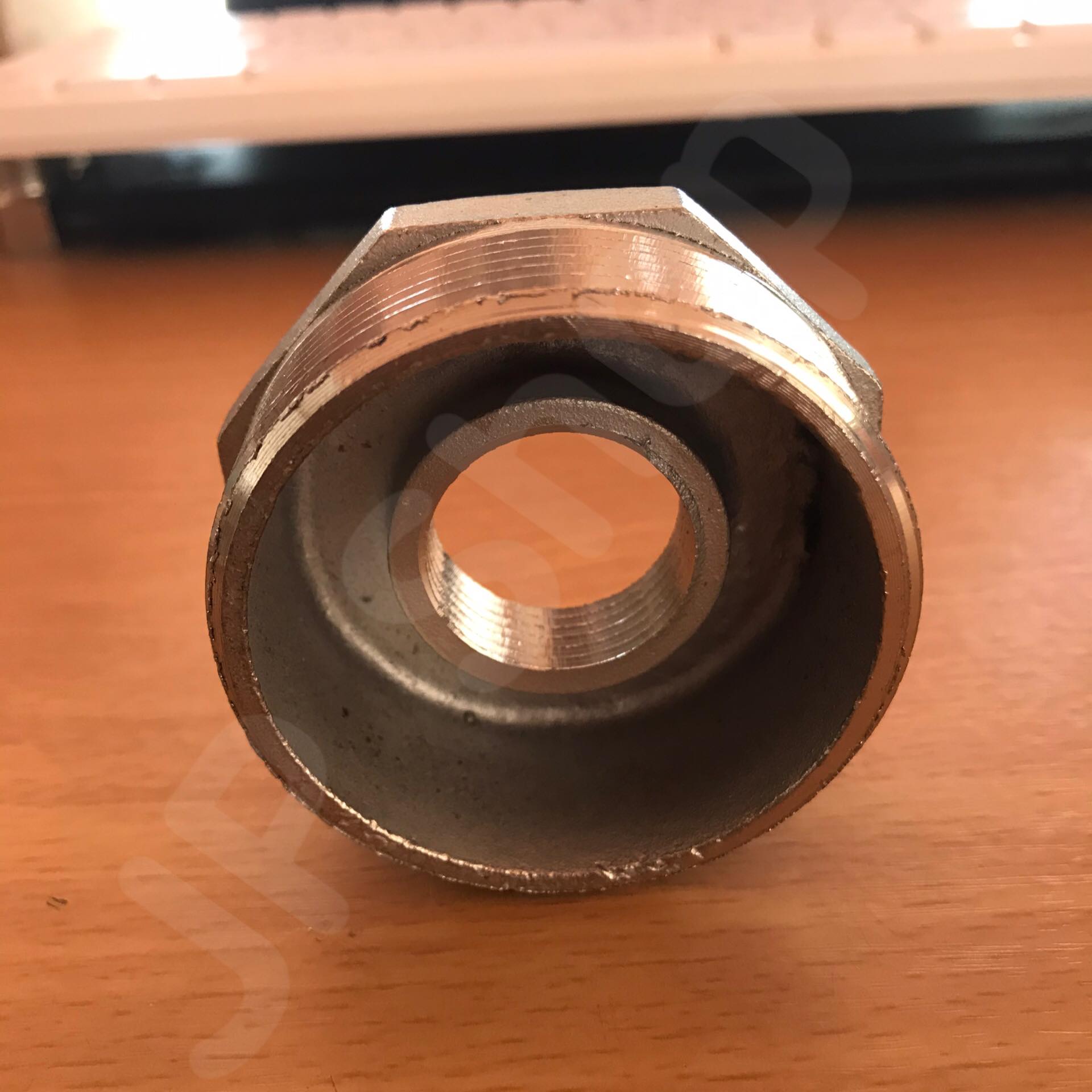 ข้อลดเหลี่ยม 2 นิ้ว ลด 6 หุน สแตนเลส 304 #0418