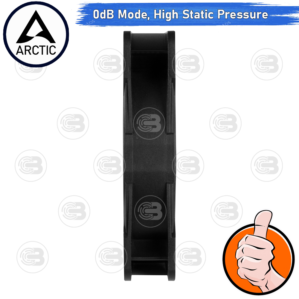 [CoolBlasterThai] ARCTIC P14 PWM PST A-RGB 0dB (size 140 mm.) PC Fan Case ประกัน 6 ปี