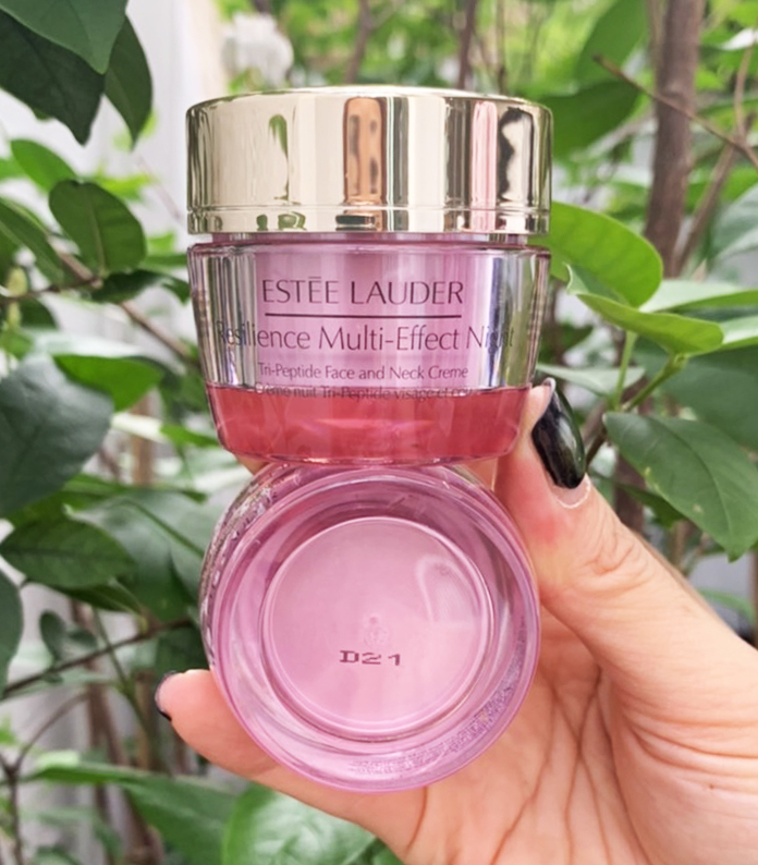 Estee Lauder Resilience Multi-Effect ***Night Tri-Peptide Face And Neck Creme 15ml. ไนท์ ครีมบำรุงผิวสูตรกลางคืน
