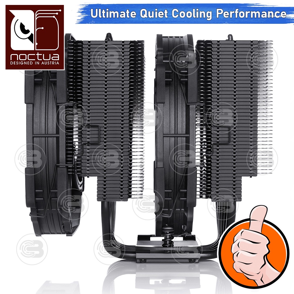 [CoolBlasterThai] Noctua NH-D15 CHROMAX.BLACK Heat Sink CPU Cooler (AM5/LGA1700 Ready) ประกัน 6 ปี