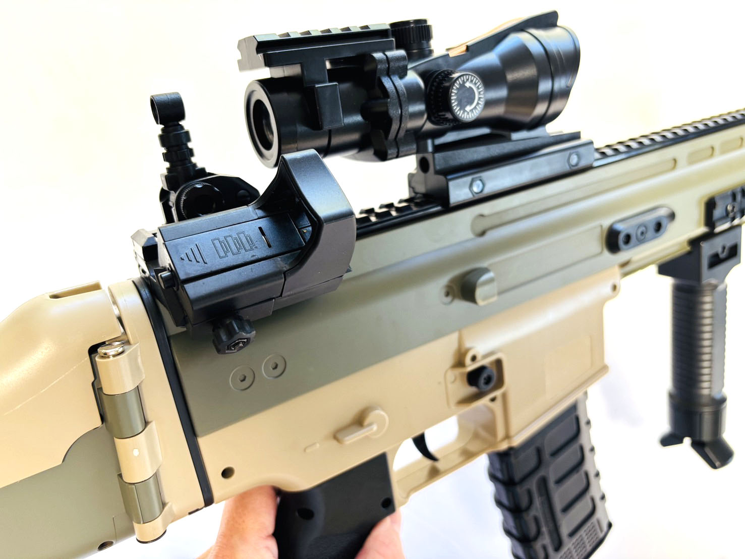 ปืนเจล ปืนเจลไฟฟ้า รุ่น SCAR (Semi Auto&Full Auto)