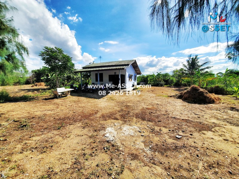 ขายที่ดินพร้อมสิ่งปลูกสร้าง ย่าน วังเย็น บางแขม อำเภอเมืองนคปฐม : ใกล้สนามกอล์ฟยูนิแลนด์ : 2-0-49.2 ไร่