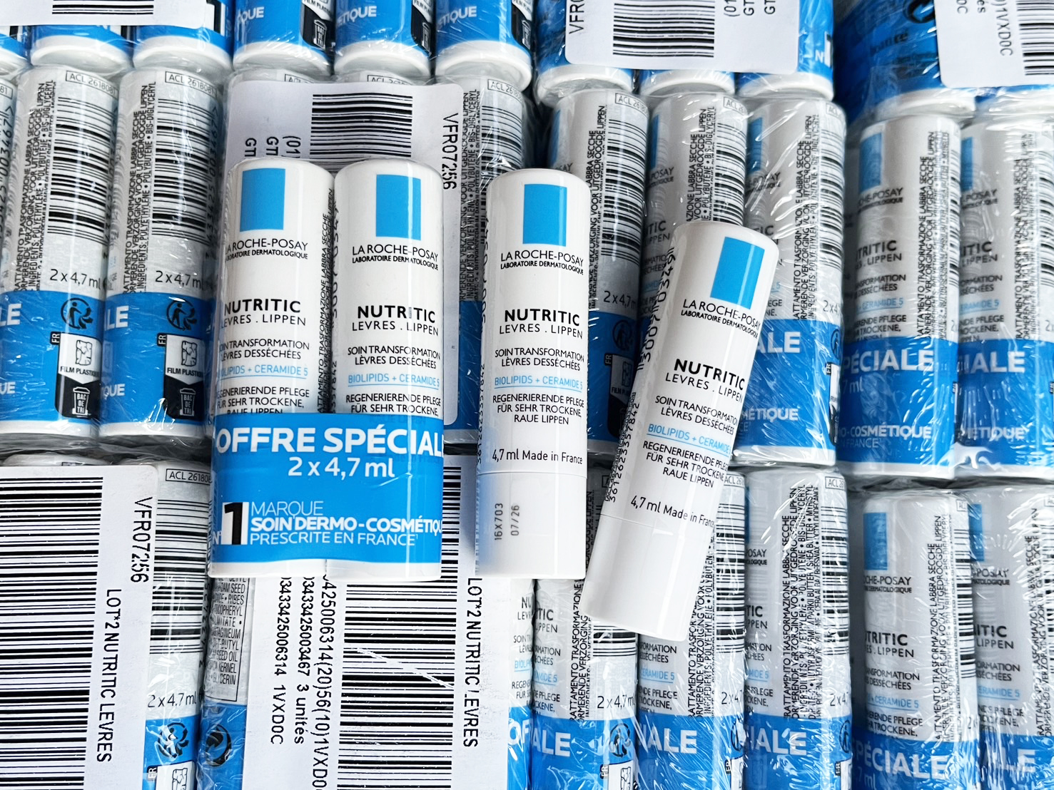 ลิปบาล์ม La Roche Posay Nutritic Lip Balm 4.7ml. (1แท่ง)