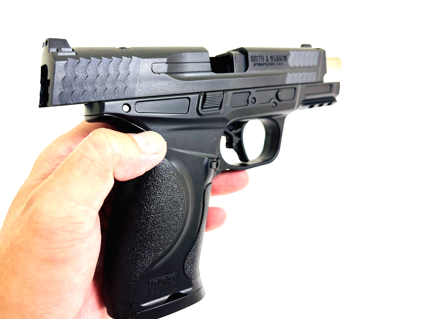 ปืนอัดลมสั้น รุ่น M&P9 Smith&Wesson ระบบชักยิงทีละนัด