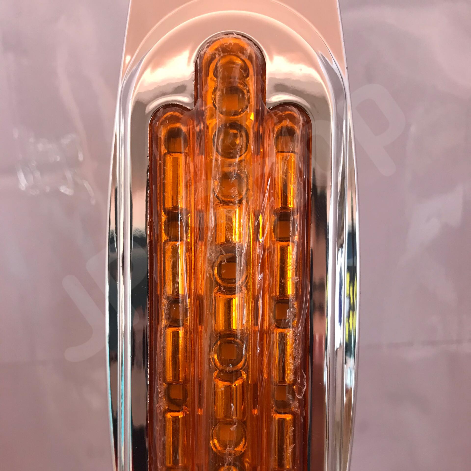 ไฟ 16 LED 12V-24V สีเหลือง #04100