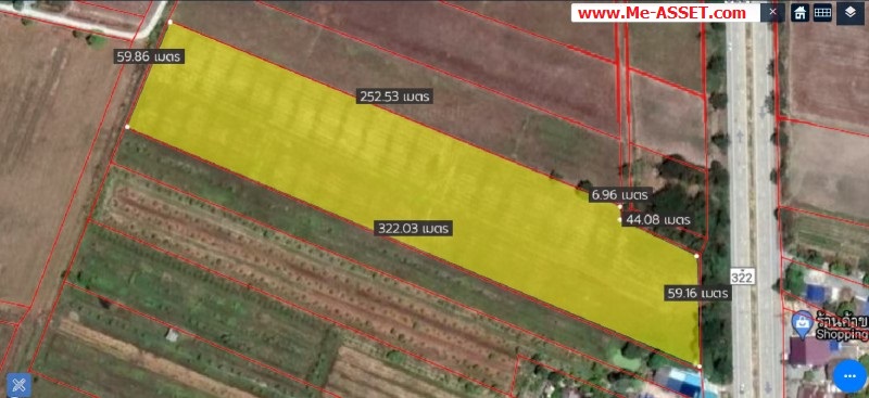 ขายที่ดินเกษตร ย่าน ไร่รถ หนองนา จิกรากข่า หนองแจง ดอนเจดีย์ อำเภอเมือง สุพรรณบุรี : ใกล้ อบต.ไร่รถ : 13 ไร่