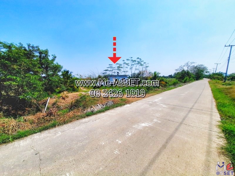 ขายที่ดินเปล่า ย่าน วัดละมุด บางแก้วฟ้า ห้วยพลู บางพระ : ใกล้บ้านปันสุขรีสอร์ทนครชัยศรี และสี่แยกวัดละมุด : 3-1-77.7 ไร่
