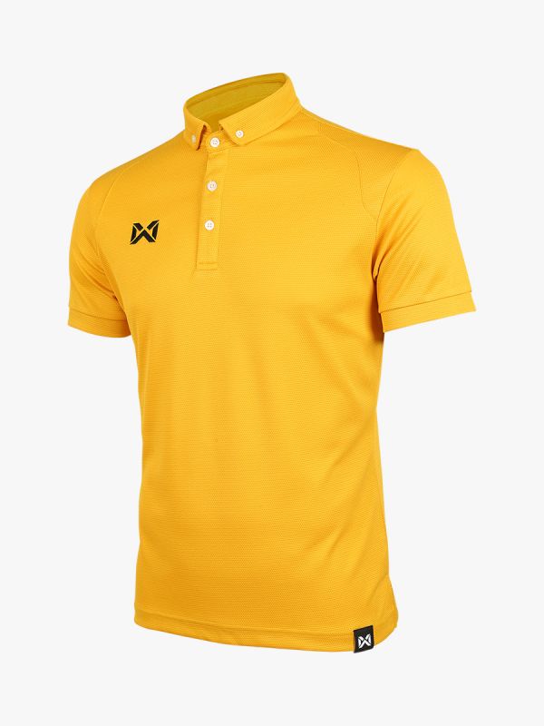 POLO SPORT WARRIX ( วอริกซ์ ) WA-3315N NN เสื้อโปโลสปอร์ต เสื้อคอกปก สีเหลืองทอง