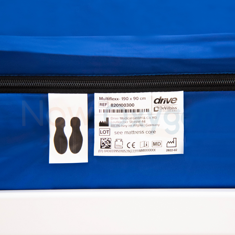 🇺🇸 ที่นอนโฟม ป้องกันแผลกดทับ 3 Layer (ป้องกันระดับสูง) สำหรับผู้ป่วย ผู้สูงอายุ Devilbiss รุ่น Gravimed Multiflexx รับประกันศูนย์ไทย 5 ปี