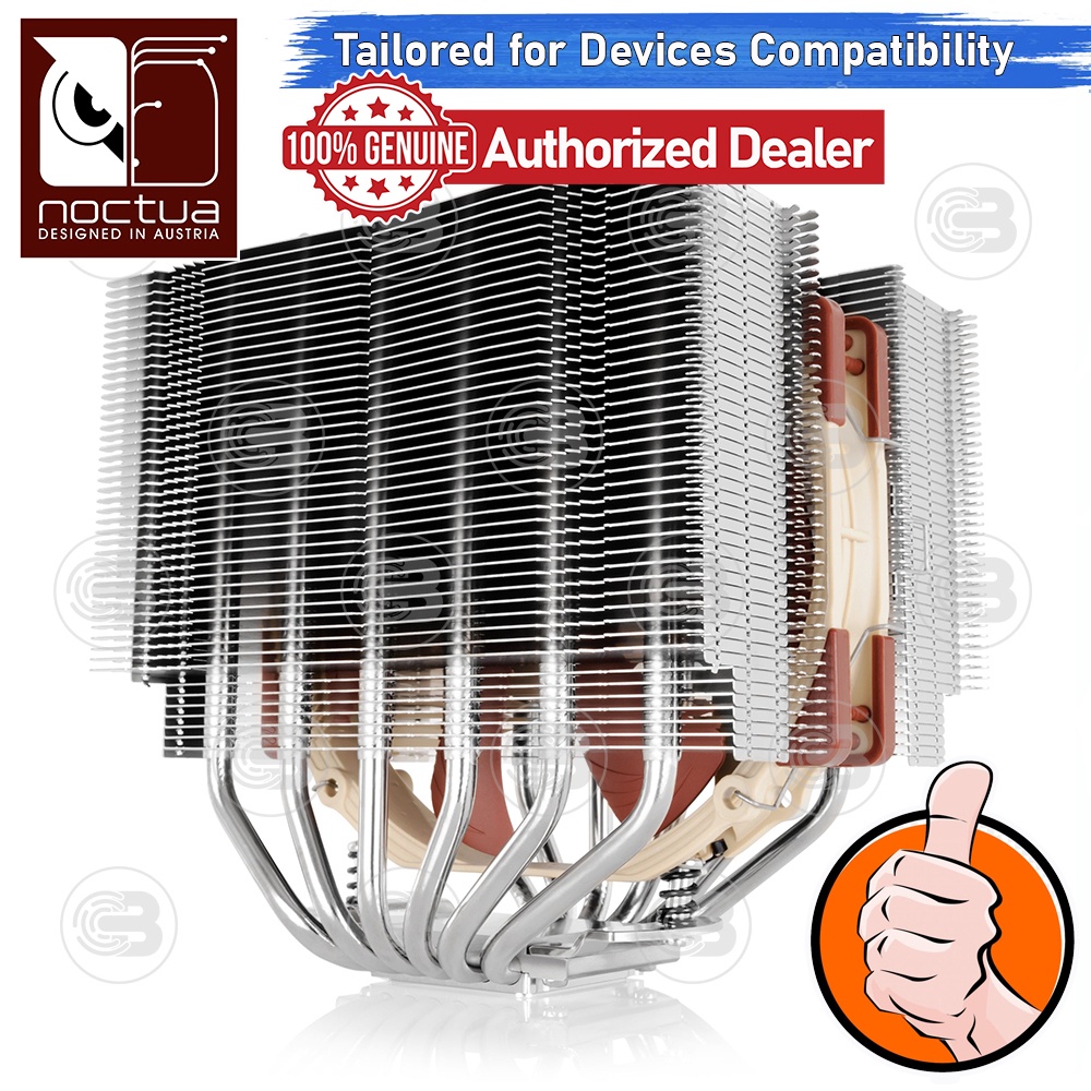 [CoolBlasterThai] Noctua NH-D15S Heat Sink CPU Cooler (AM5/LGA1700 Ready) ประกัน 6 ปี