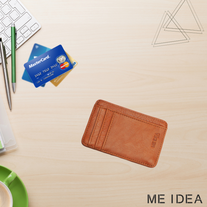 กระเป๋าหนังใส่การ์ด รุ่ร E-rick