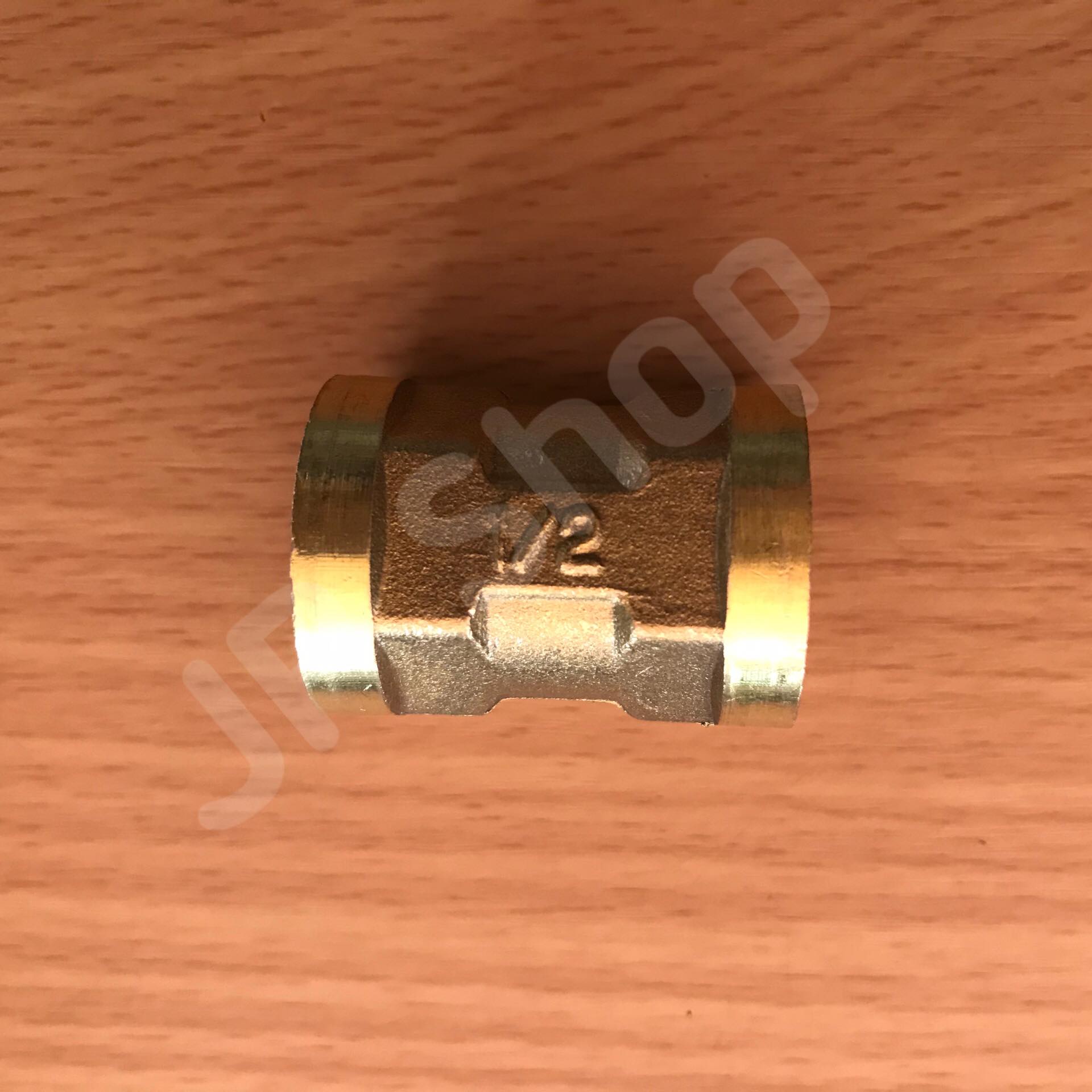 ข้อต่อตรงทองเหลืองขนาด 4 หุน เกลียวใน ข้อต่อ ทองเหลือง ต่อตรงเกลียวใน #1854