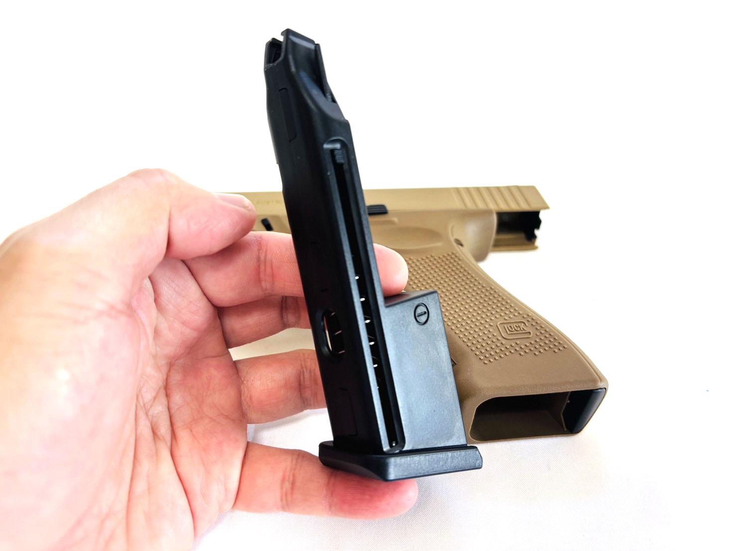 ปืนเจล ปืนเจลไฟฟ้า รุ่น Glock17 (Semi&Blowback)