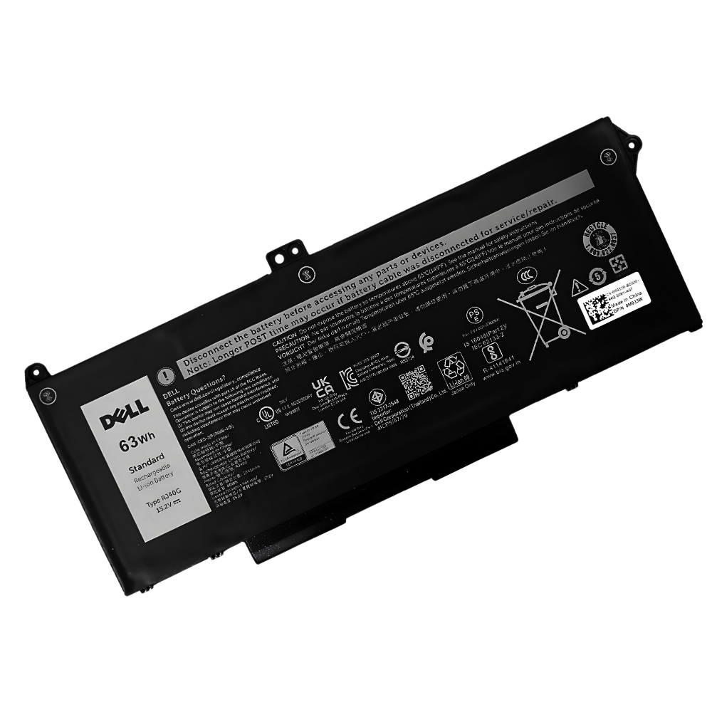 Battery Dell Precision 3560, 4-Cell, 63Wh, แบตเตอรี่ Dell RJ40G ของแท้รับประกันศูนย์ Dell Thailand ราคาไม่แพง