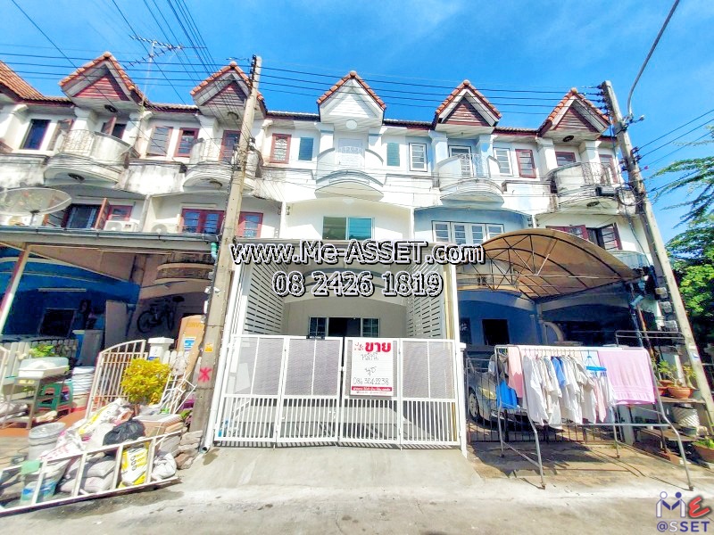 ขายทาวน์เฮ้าส์รีโนเวทใหม่ ย่าน อ้อมน้อย กระทุ่มแบน พุทธสาคร เศรษฐกิจ1 เพชรเกษม118 : ม.บ้านพงษ์ศิริชัย 1 : 3 ชั้น 17 ตร.วา