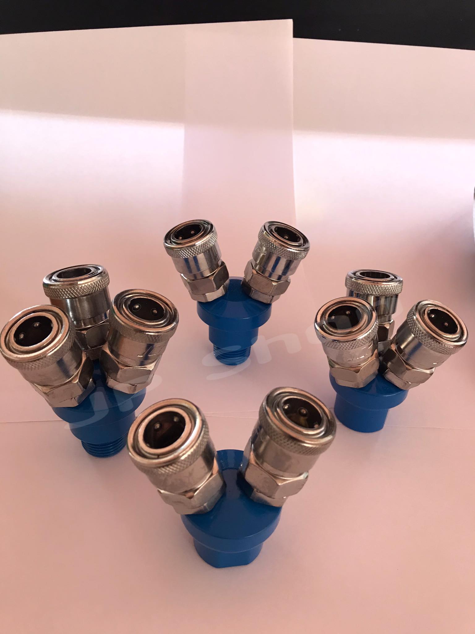 คอปเปอร์ลม ข้อต่อสวมเร็ว แยก2ทางSMV แยก3ทางSMY เกลียวนอก 1/2"(4หุน)