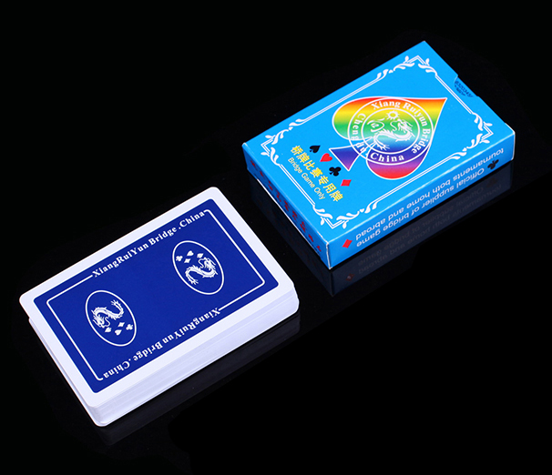 ไพ่บริดจ์ พลาสติกPVC (รุ่นมาตรฐาน) Contract Bridge Playing Cards [XRY Bridge]
