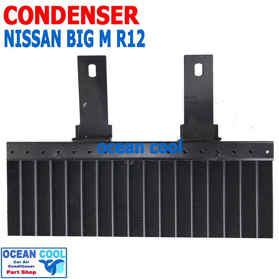 แผงแอร์ นิสสัน บิ๊กเอ็ม R-12 CD0088 condenser Nissan Big M หัวแฟร์ เตเปอร์ คอยล์ร้อน รังผึ้งแอร์ แผงรังผึ้ง แผงคอยล์ร้อน
