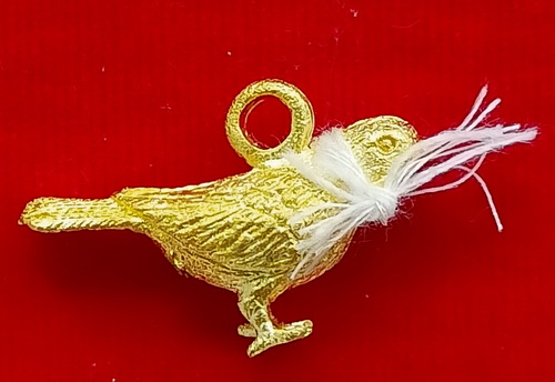 สาลิกาลิ้นบ่างปากแดง หลวงพ่อกอย วัดเขาดินใต้ จ.บุรีรัมย์