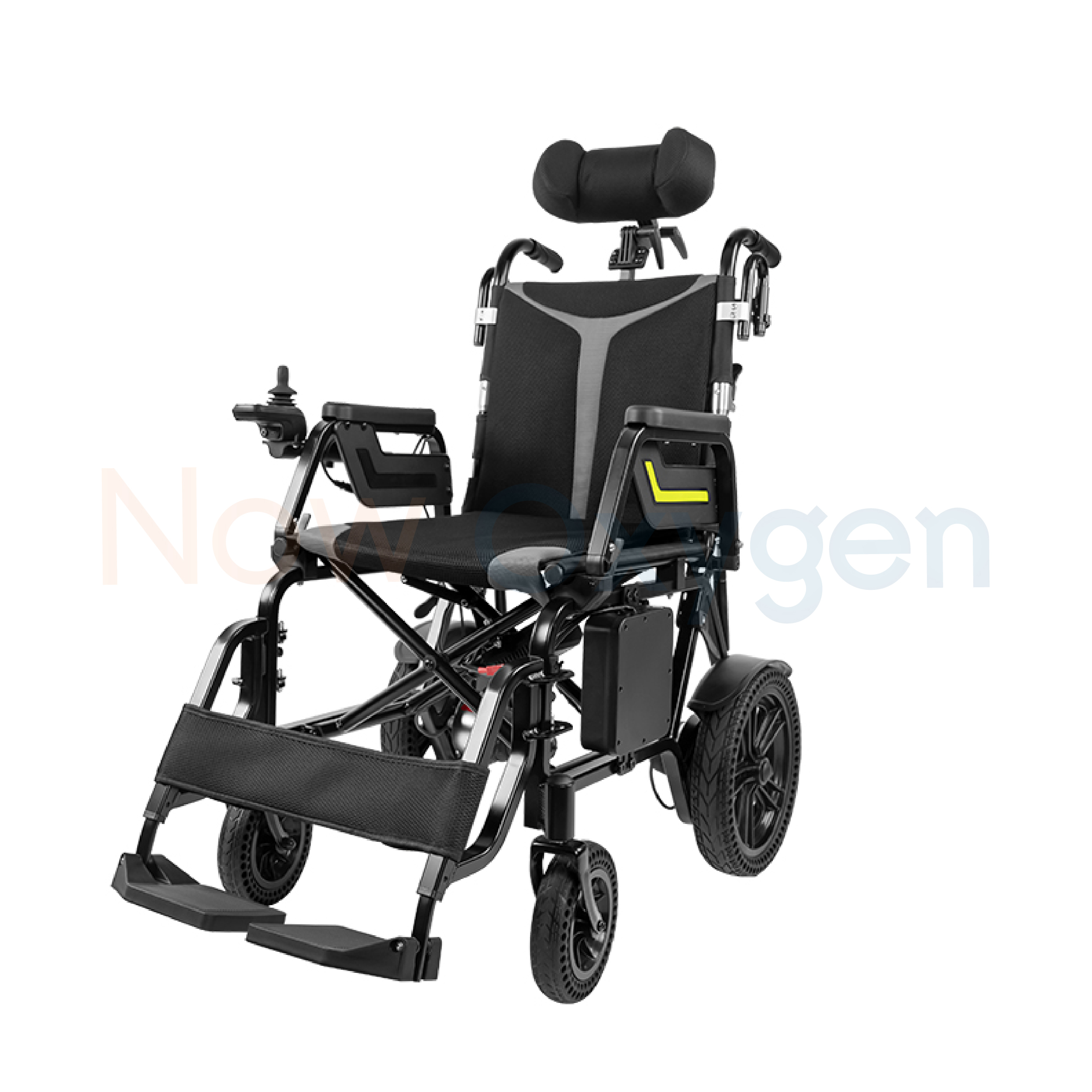 รถเข็นไฟฟ้าแบบปรับเอนพิงหลังได้พร้อมพนักพิงศีรษะ รุ่น 180 Drive Pro รับประกัน 3 ปี