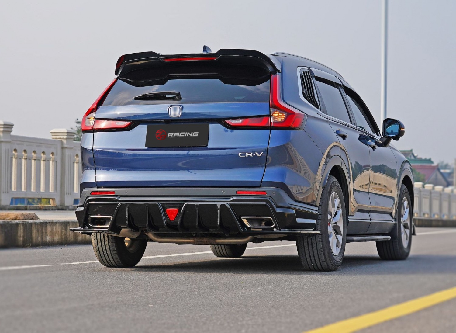 ชุดลิ้นหลัง Diffuser หลัง Honda CR-V(G6) 2023-2026 รุ่น 78thGarage V.1
