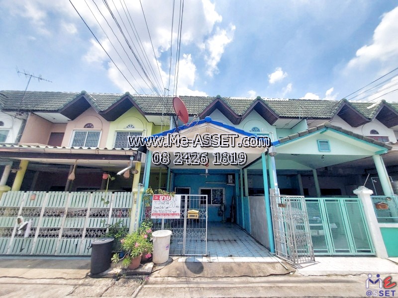 ขายทาวน์เฮ้าส์ ย่าน พหลโยธิน54 เพิ่มสิน วัดเกาะ สะพานใหม่ คลองถนน สายไหม : ม.อรุณนิเวศน์ พหลโยธิน 54/1 : 2 ชั้น 20 ตร.วา