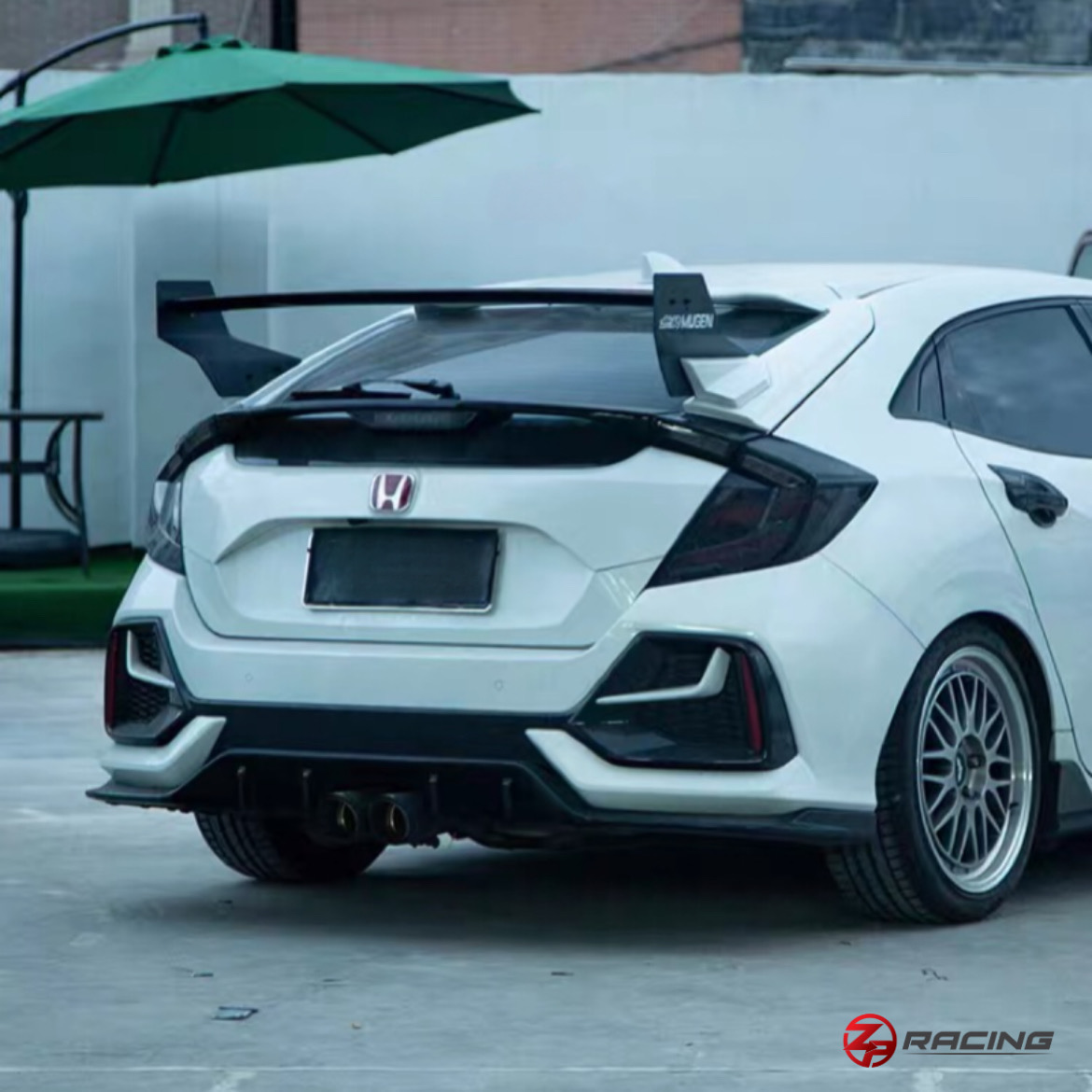 [Pre-Order]สปอยเลอร์ Honda Civic Hatchback (FK7) รุ่น MUGEN style