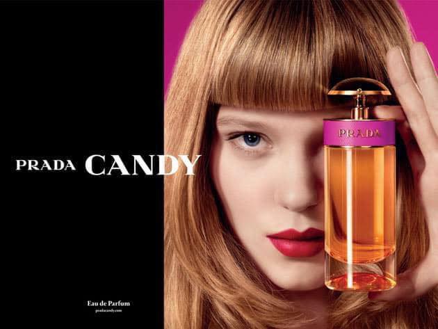 แบบแต้ม Prada Candy Eau De Parfum 6.5ml. ของแท้