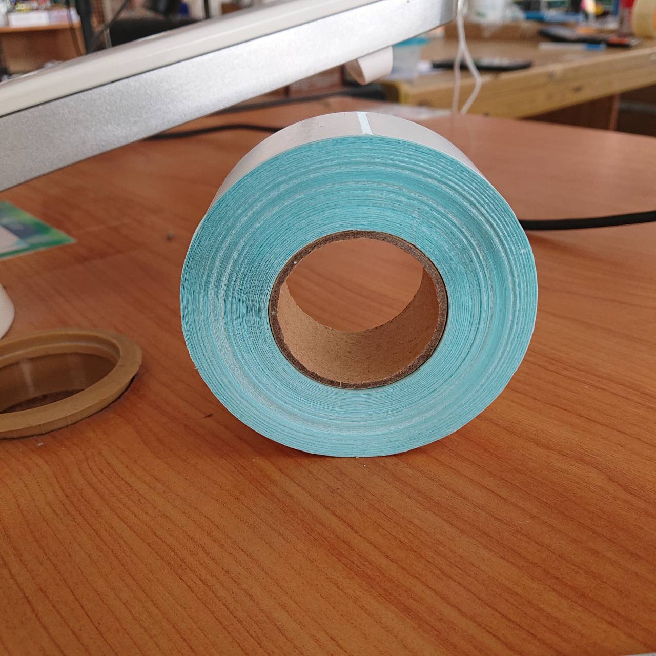 สติ๊กเกอร์บาร์โค้ดความร้อนแนวตั้ง เทอร์มอล สติ๊กเกอร์ ลาเบลม้วน ป้ายสติ๊กเกอร์ ฉลาก ฉลากการจัดส่ง สติ๊กเกอร์บาร์โค้ด กระดาษความร้อน ขนาด 30*40*800ดวง#3040800