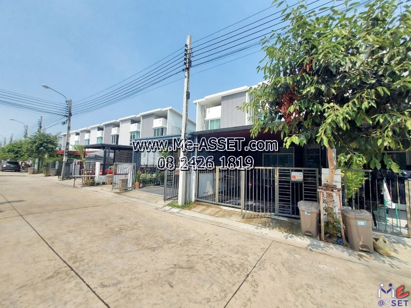 ขายและเช่าทาวน์โฮม ย่าน ท่าข้าม พระราม2 บางขุนเทียน เทียนทะเล : ม.ซิตี้เซนส์ พระราม2-ท่าข้าม City Sense Rama 2-Thakham : 2 ชั้น 20.6 ตร.วา