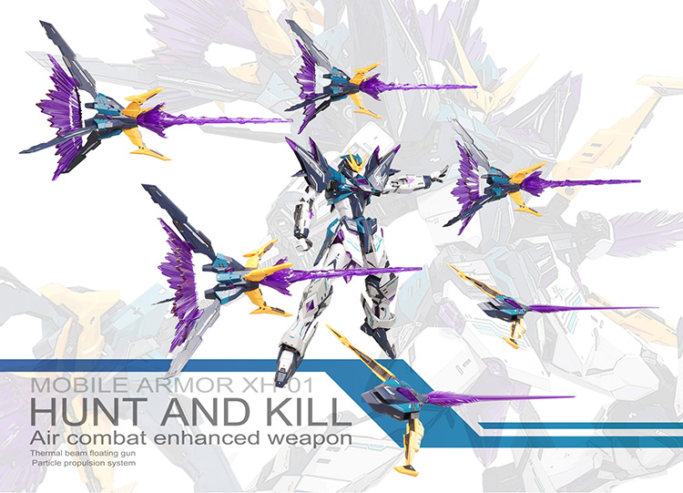 MG 1/100 XH-01 Hunting Falcon [SNAA]