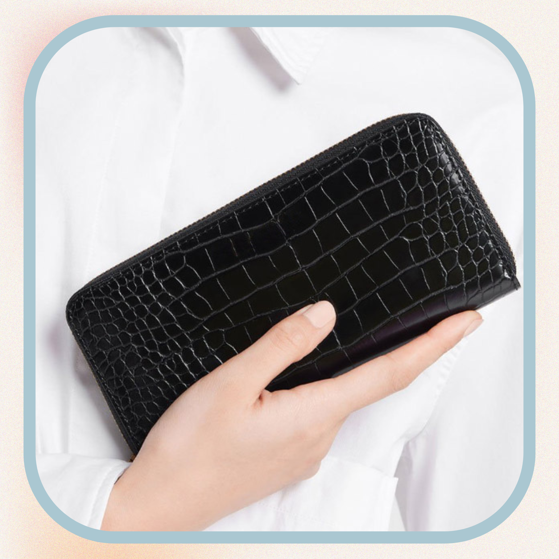 Long Wallet black