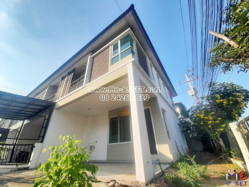 ขายทาวน์โฮม หลังมุม ถนนเมน ย่าน ซ่อมสร้าง หลักหก สรงประภา เมืองเอก อำเภอเมืองปทุม : พฤกษาดีไลท์ เดอลอฟท์ เมืองเอก-ม.รังสิต : 2 ชั้น 28.4 ตารางวา