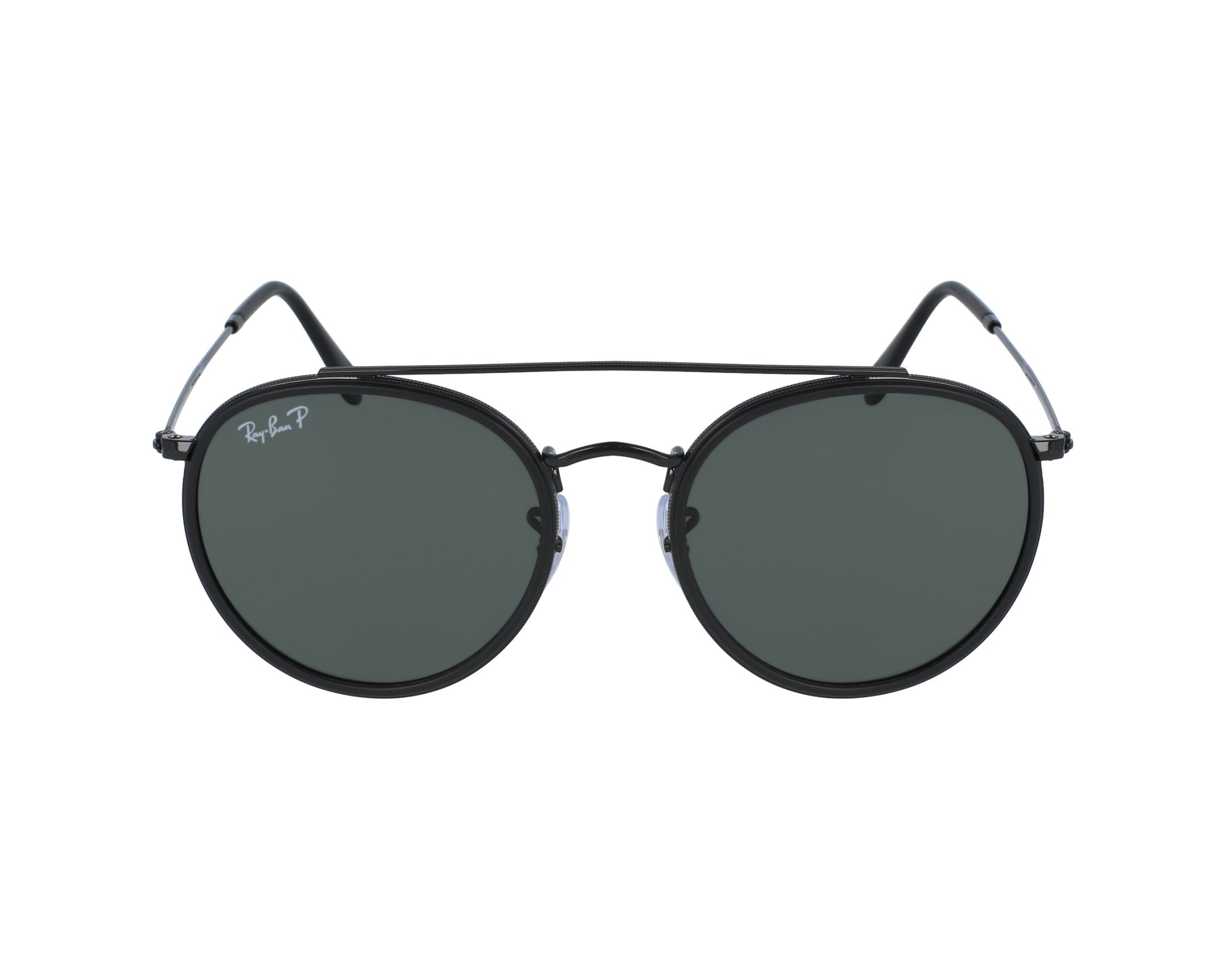 แว่นกันแดด RayBan RB3647N 002 58 ROUND DOUBLE BRIDGE