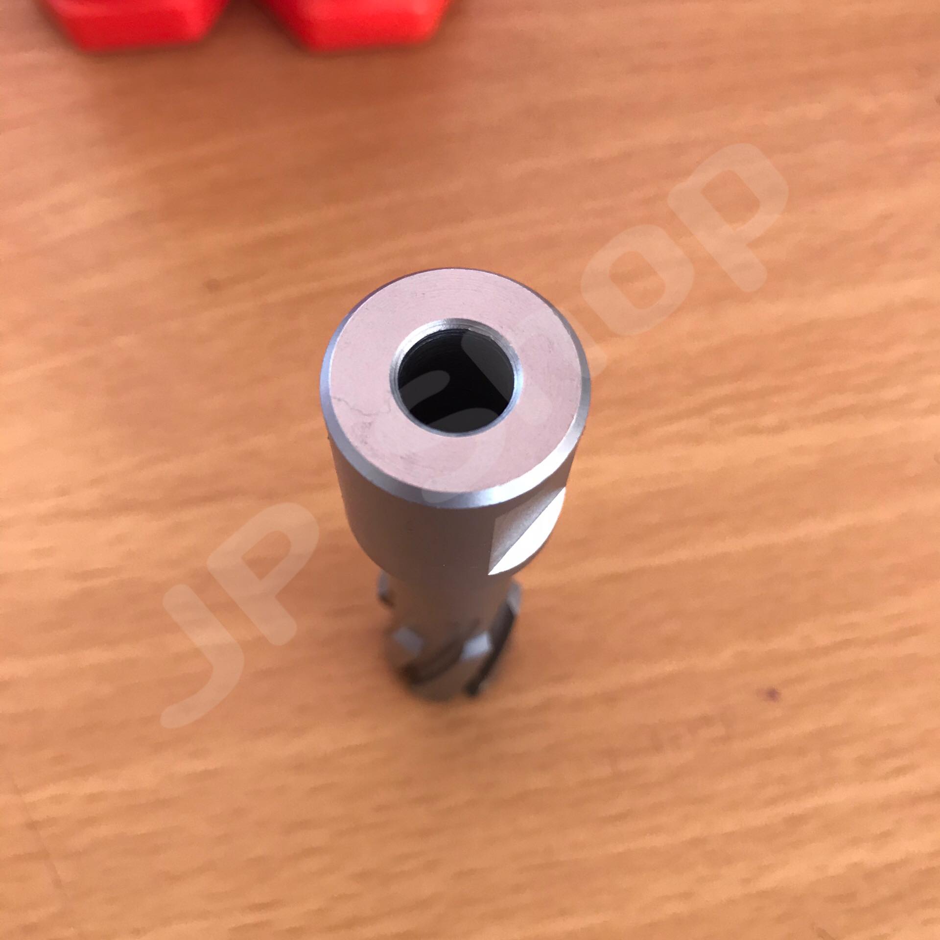 ดอกสว่านเจ็ทบอส แบบโฮลซอว์คาร์ไบสำหรับเจาะเหล็กหนา ด้วยสว่านแม่เหล็กไฟฟ้า ขนาด17*35 มม. #1735